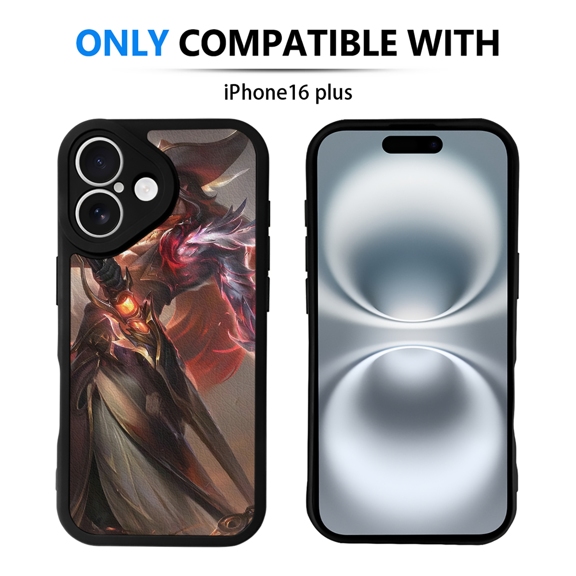 リーグ・オブ・レジェンド League of Legends LOL 【iPhone 16シリーズ対応】シリコンスマホケース（レザー調） 材質：シリコン